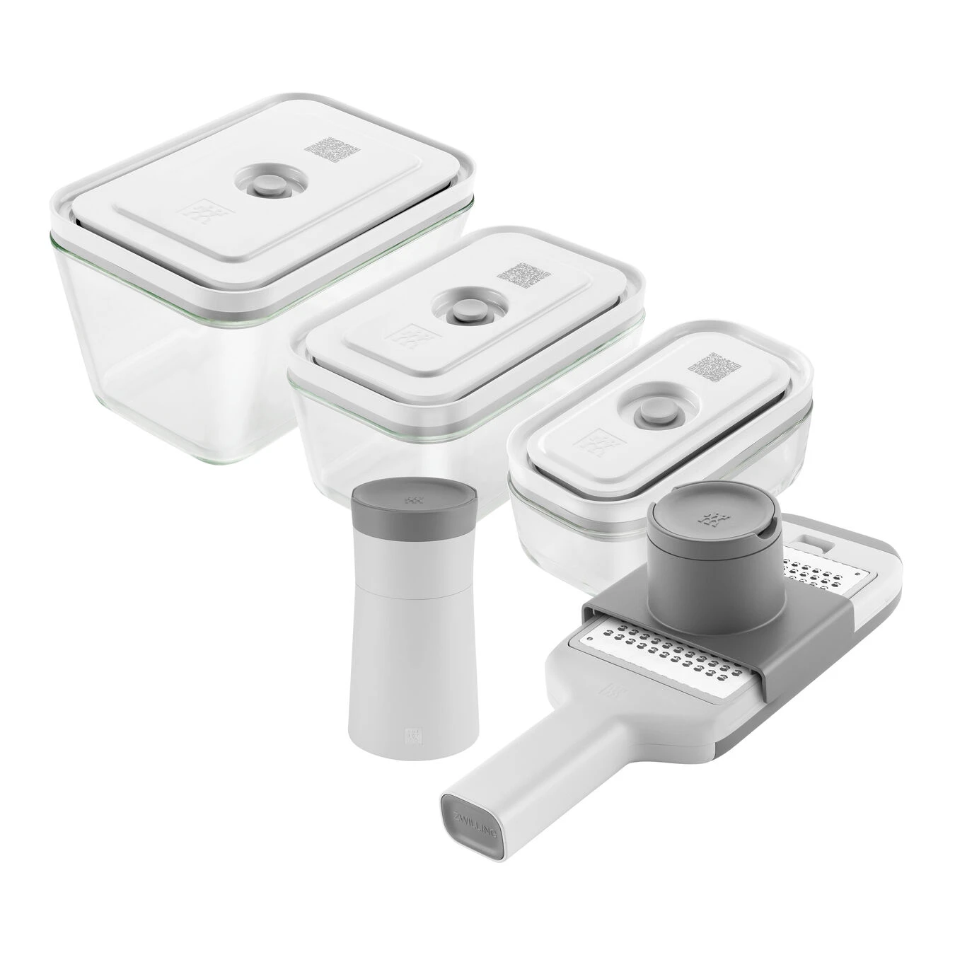 Zwilling Vakuum Zubehör-Set 5-tlg. 2 Zwilling Vakuum Zubehör-Set 5-tlg.