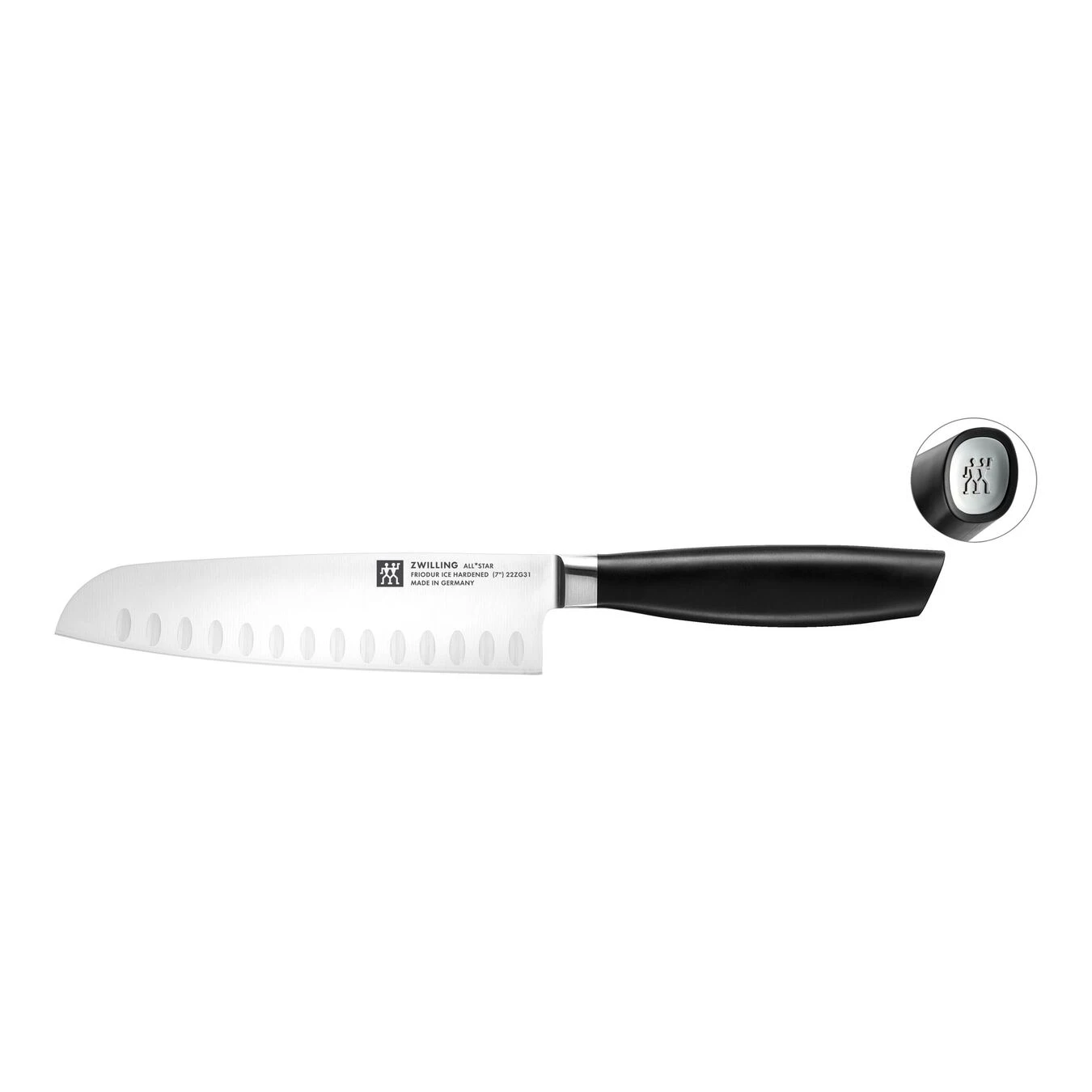 Zwilling Santokumesser 18 Cm, Silber 3 Zwilling Santokumesser 18 Cm, Silber