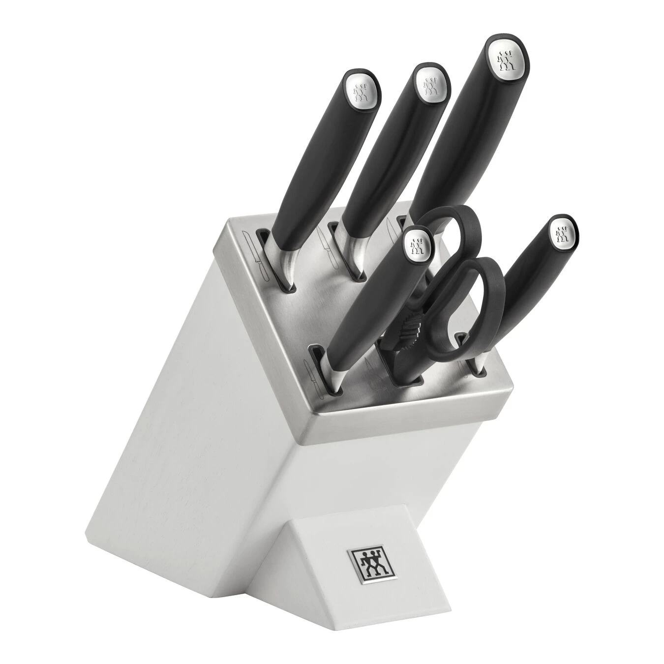 Zwilling Messerblockset Mit KiS Technologie 7-tlg, Weiß