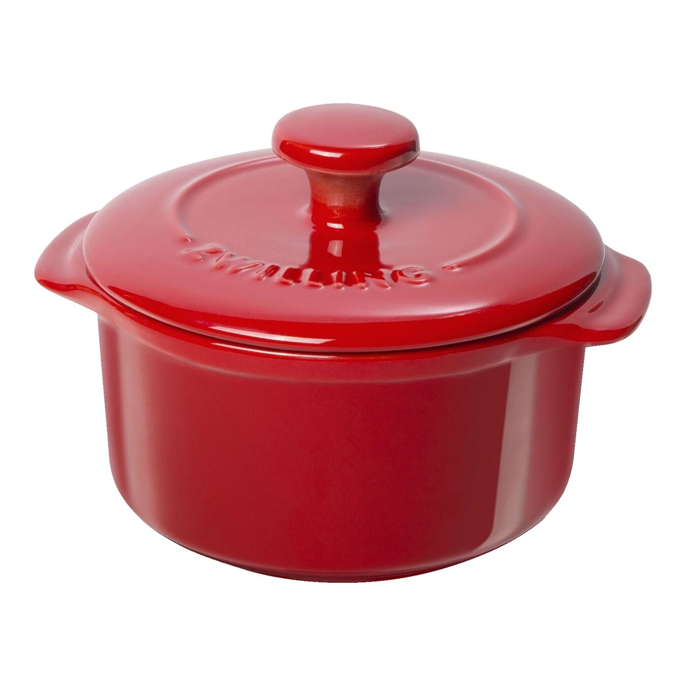 Zwilling Cocotte Set 2-tlg, Rund, Kirsch-Rot, Keramik 3 Zwilling Cocotte Set 2-tlg, Rund, Kirsch-Rot, Keramik