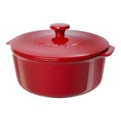 Zwilling Cocotte 24 Cm, Rund, Rot, Keramik