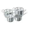 Zwilling Kochtopfset 4-tlg, 18/10 Edelstahl 2 Zwilling Kochtopfset 4-tlg, 18/10 Edelstahl -Zwilling 40901 000 0 1