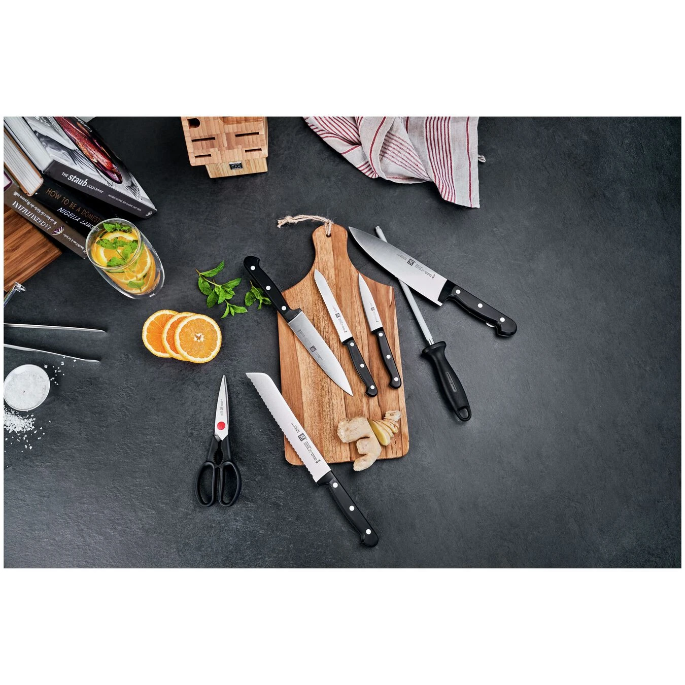 Zwilling Messerblockset 8-tlg, Natur 4 Zwilling Messerblockset 8-tlg, Natur – Bild 2