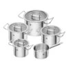 Zwilling Kochtopfset 5-tlg, 18/10 Edelstahl 1 Zwilling Kochtopfset 5-tlg, 18/10 Edelstahl -Zwilling 64120005