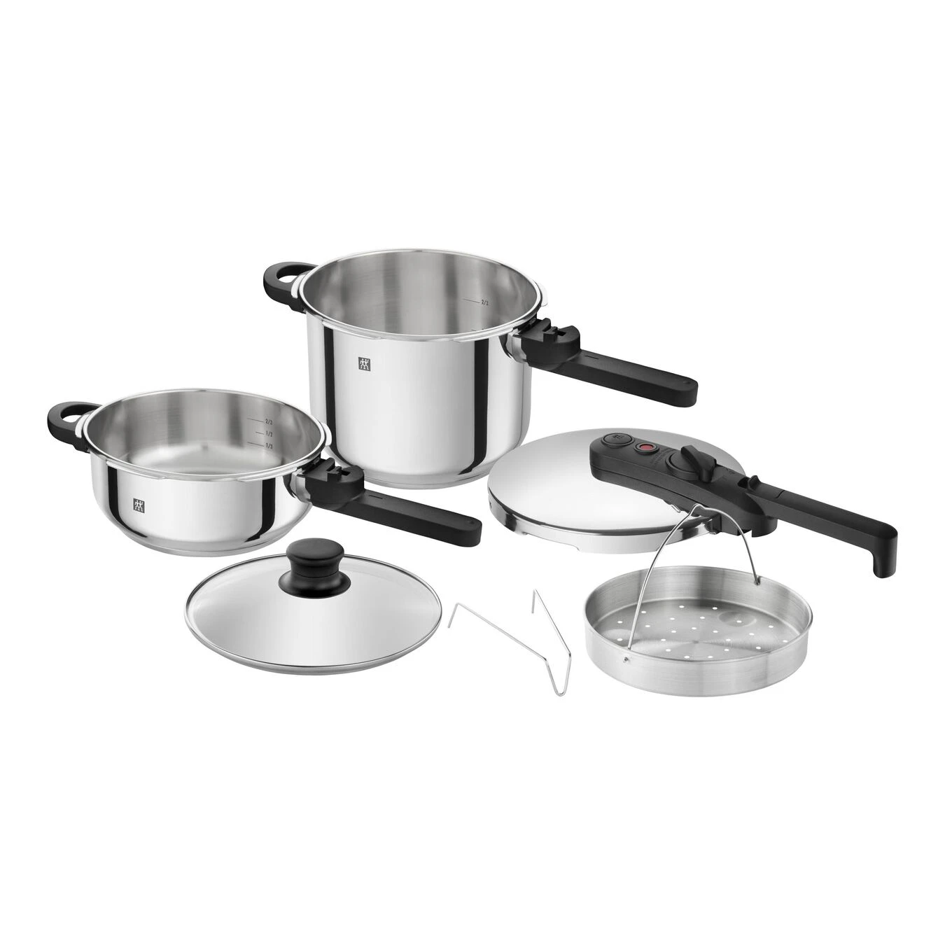 Zwilling Schnellkochtopfset 6-tlg 3 Zwilling Schnellkochtopfset 6-tlg