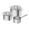Zwilling Kochtopfset 3-tlg, Edelstahl -Zwilling 66920 003 1