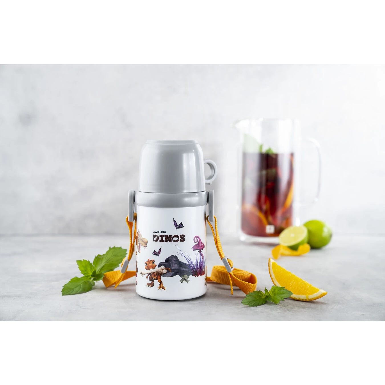 Zwilling Thermoflasche, 380 Ml, Edelstahl, Weiß-grau 8 Zwilling Thermoflasche, 380 Ml, Edelstahl, Weiß-grau – Bild 6